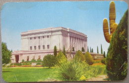 USA FAR WEST ARIZONA MESA LATTER DAY SAINTS MORMON TEMPLE CARD POSTCARD CARTE POSTALE POSTKARTE CARTOLINA ANSICHTSKARTE - Long Beach