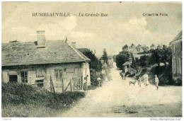 51 - HUMBEAUVILLE - La Grande Rue Animée - - Crez En Bouere