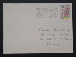 Andorre,  Lettre Pour La France. - Covers & Documents