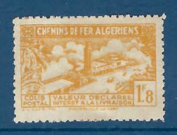 Algérie - Colis Postaux - YT N° 112 B * - Neuf Avec Charnière - 1943 - Pacchi Postali