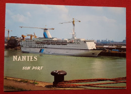 CPM - Nantes - ( Loire Atlantique )- Le Scandinavia à Quai - Nantes