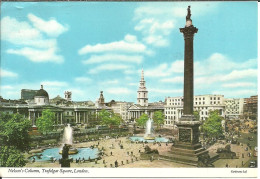 London (England, U. K.) Trafalgar Square And Nelson's Column - Trafalgar Square