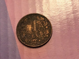 Münze Münzen Umlaufmünze Niederlande 1 Cent 1902 - 1 Cent