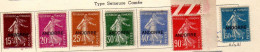 Andorre Francaise  -(1931) -  Timbres De France - Semeuse Sur Fond Plein  Surcharges - - Neufs* - MLH/MH - Nuevos