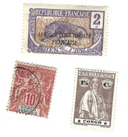 Lot De Timbres  Congo - Used