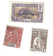 Lot De Timbres  Congo - Oblitérés