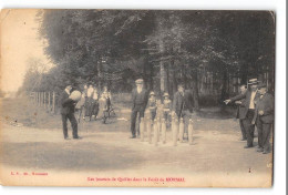 CPA 59 Les Joueurs De Quilles Dans La Fôret De Mormal - Denain