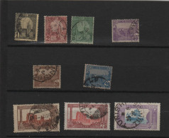 TUNISIE A2 Lot 2 Pages Oblitérés - Used Stamps