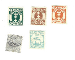 Lot De Timbres  Dantzig - Other & Unclassified