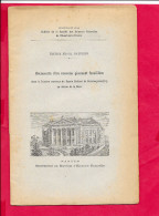 Découverte D'un Nouveau Gisement Fossilifère  Docteur Marcel Baudouin 1920 Voir Description Scanne 16 Pages - Arqueología