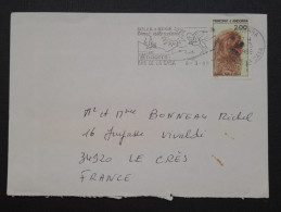 Andorre,  Lettre Pour La France. - Briefe U. Dokumente