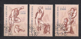 Vatican Vatikaan 1976 Yvertn° LP  PA 60-62 (°) Oblitéré Used Cote 4,75 € - Airmail