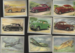 (chocolat) JACQUES De La Collection « Avions - Autos » Lot De 127 Chromos - Jacques