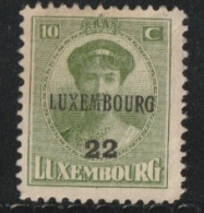 Lixembourg  1922  Prifix Nr. 128 - Preobliterati