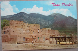 USA FAR WEST TAOS PUEBLO NEW MEXICO KARTE CARD POSTCARD CARTE POSTALE POSTKARTE CARTOLINA ANSICHTSKARTE - Long Beach