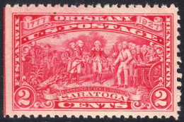 !a! USA Sc# 0644 MNH SINGLE (left Side Cut) - Burgoyne Campaign - Ungebraucht