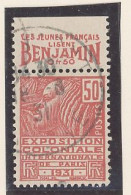 BANDE PUB -N°272- 50c ROUGE TYPE FEMME FACHI -Obl -PUB  BENJAMIN  - (MAURY 164 ) - - Usados