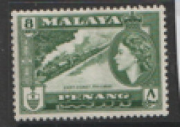 Malaysia Penang  1948  SG 48  8c   Mounted Mint - Penang