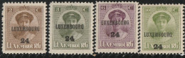 Lixembourg  1924  Prifix Nr. 137 T/m 144  Pf/mnh - Vorausentwertungen