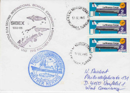 Uruguay  MS Walter Herwig  Sibex Ca 17.4.1985 (NE161A) - Navires & Brise-glace