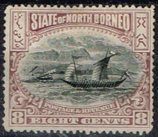 Bornéo Du Nord - 1897 - Y&T N° 80 Oblitéré. Valeur Catalogue Y&T 2005 : 20,00 € - Borneo Septentrional (...-1963)