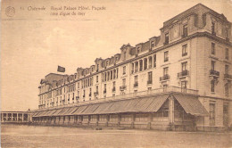 BELGIQUE - Ostende - Royal Palace Hotel - Facade - Coté Digue De Mer - Carte Postale Ancienne - Oostende