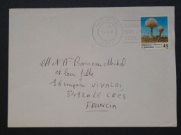 Andorre Espagnol,  Lettre Pour La France. - Cartas & Documentos