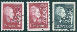 Schweden, 1959, Michel-Nr. 449-450 C+Du, Gestempelt - Gebraucht