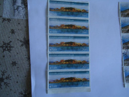 GREECE USED STAMPS  SE TENANT 5 ΧΑΝΙΑ POSTMARK - Used Stamps