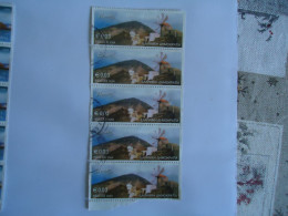 GREECE USED STAMPS  SE TENANT 5 ΚΑΡΠΑΘΟΣ POSTMARK - Oblitérés