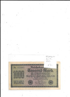 ALLEMAGNE BILLET 1000 MARK 1923 - 10000 Mark