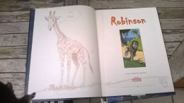 Robinson 1 EO DEDICACE BE Vents D'Ouest 11/2001 Sternis (BI3) - Autographs