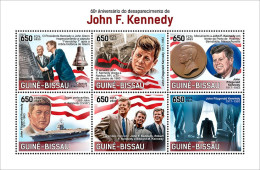 Guinea Bissau 2023, Kennedy, 6val In BF - Kennedy (John F.)