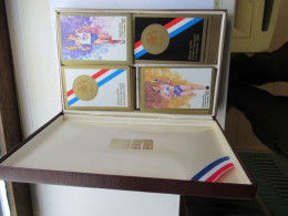 LADE  4 - CARTE À JOUER 4 X 54 - SPEELKAARTEN - GAMES OF THE XXIIIrd OLYMPIAD LOS ANGELES 1984 - 54 Cards