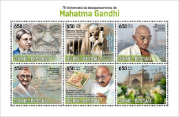 Guinea Bissau 2023, Gandhi, 6val In BF - Mahatma Gandhi