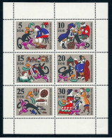 DDR, 1968, Michel-Nr. 1426-1431, Kleinbogen, **postfrisch - 1950-1970