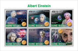 Guinea Bissau 2023, Einstein, Bike, Space, 6val In BF - Física