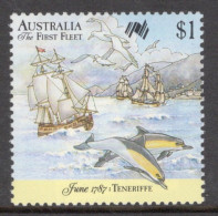 Australia 1987 Stamp - The 200th Anniversary Of The First Fleet Arriving From Tenerife In Unmounted Mint - Neufs