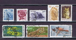 India 2000-2002: Nature, 8 Diff. Used,  Gestempelt - Gebruikt