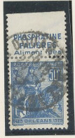 BANDE PUB -N°257 - JEANNE D'ARC TYPE I-  PUB - FALIÈRE (MAURY148 )- - Used Stamps