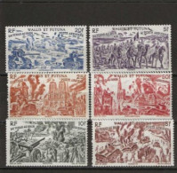 Wallis Et Futuna N° YT PA 5 à 10 * - Unused Stamps