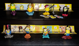 Série Complète Minions + Papiers FF 290 à FF 297 EU 2015 - Figuren