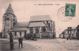 BRAY Sur SOMME-l'église (avec Rouleau-compresseur) - Bray Sur Somme