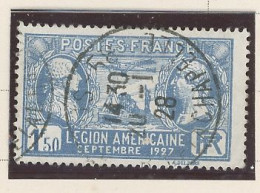 FRANCE -N°245  Obl  : LEGION AMERICAINE - CHIFFRE DÉPLACÉ ( Cerès 245g) - Used Stamps