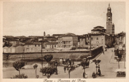 CARTOLINA AUTOMOBILI ITALIA RAVENNA FAENZA PANORAMA DEL BORGO Italy Postcard ITALIEN Ansichtskarten - Faenza