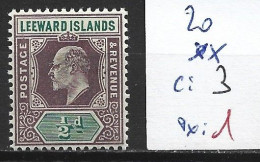 LEEWARD 20 ** Côte 3 € - Leeward  Islands
