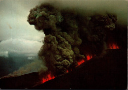 N°41354 Z -cpsm The Eruption Hekla - Islande