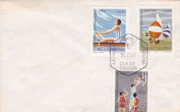 Argentina - 1987 - FDC - X Pan American Sports Games - Caja 30 - FDC