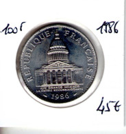 France. 100 Francs Panthéon 1986 - 100 Francs