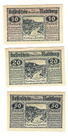 **Austria Notgeld R Radberg   Serie Compleet   810  Cat Val 12 Euro - Oesterreich